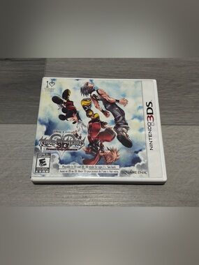 Nintendo Kingdom Hearts 3D Nintendo 3DS Game Manual & Game Cartridge